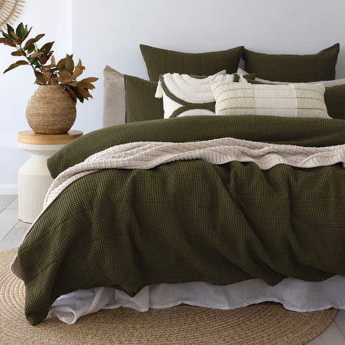 Samira Cotton-Blend Quilt Cover Set | Temple & Webster