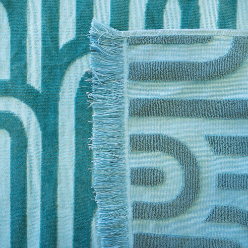 Arcade Cotton Beach Towel