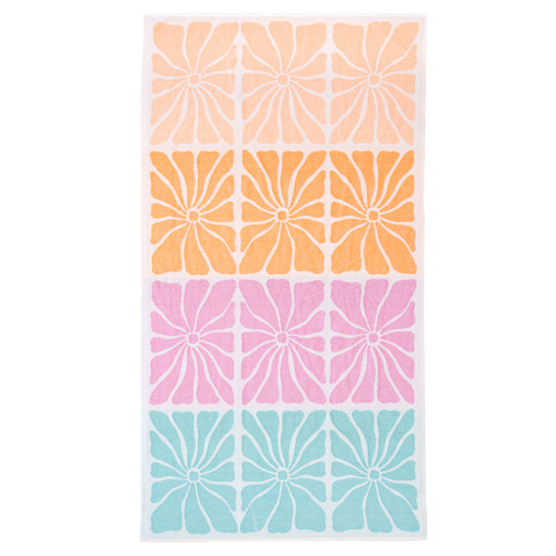 Stellata Jacquard Cotton Beach Towel