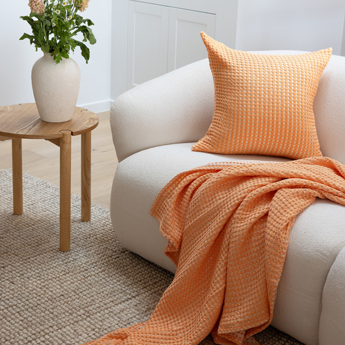 Dora Cotton Waffle Cushion