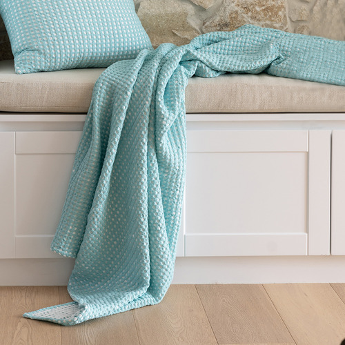 Dora Cotton Waffle Single Throw