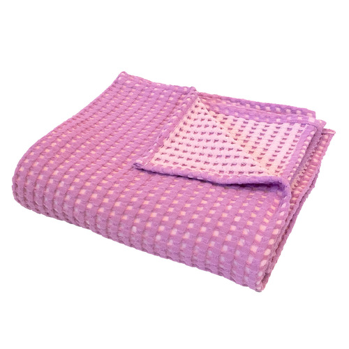 Dora Cotton Waffle Single Throw