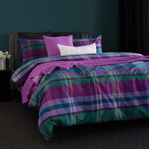 Ezra Cotton Percale Quilt Cover Set
