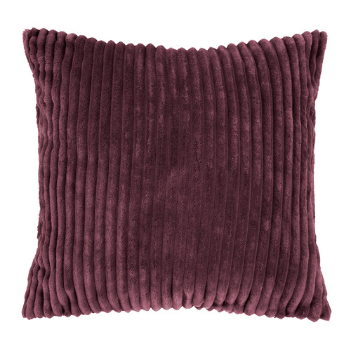 Channel Plush Velour Square Cushion