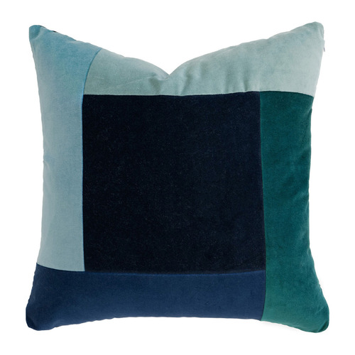 Jax Patchwork Velvet Cushion