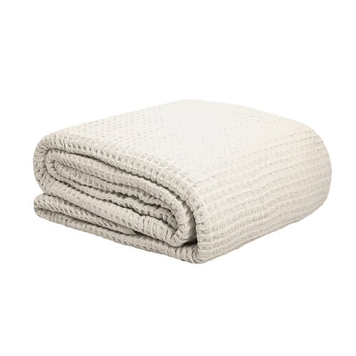 Waffle Weave Cotton Blanket