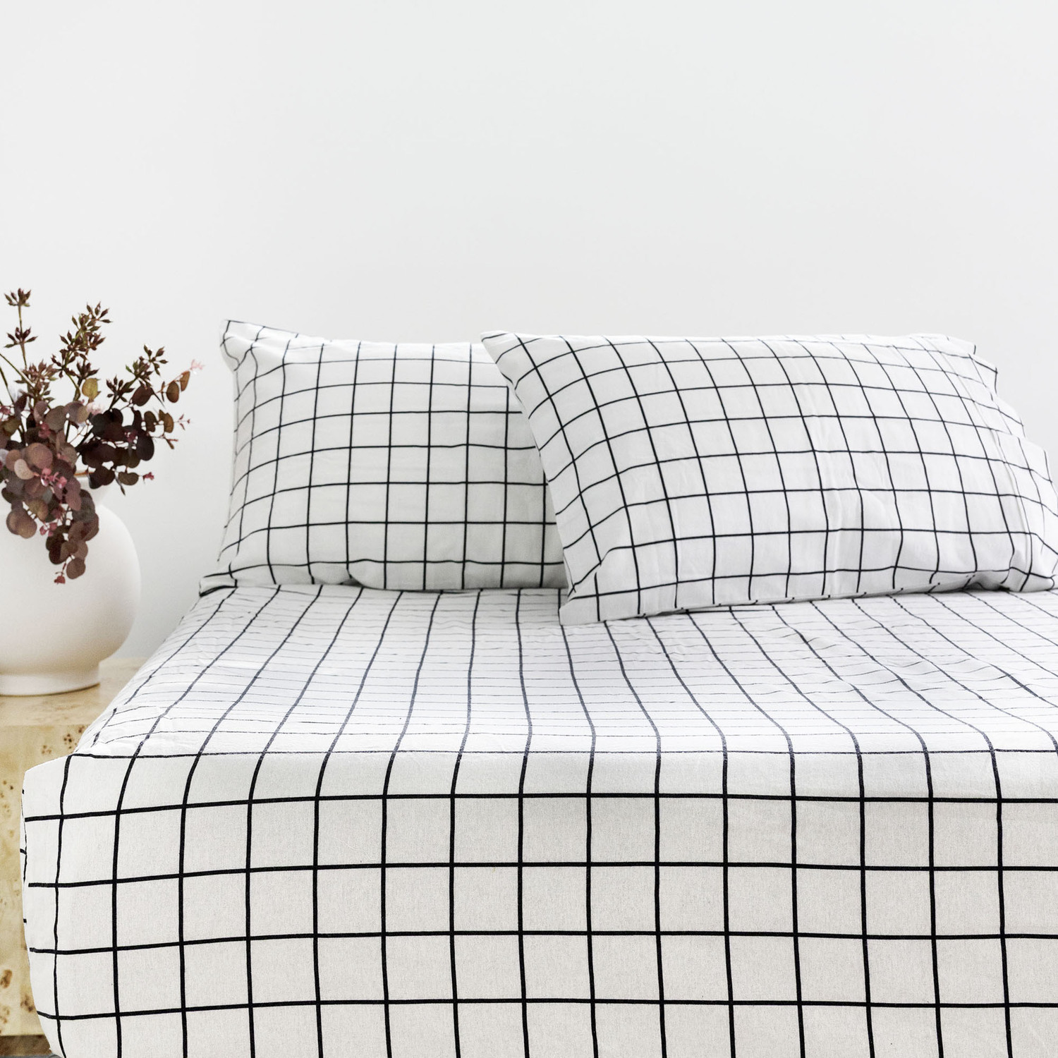 Tessella Cotton Flannelette Fitted Sheet Set