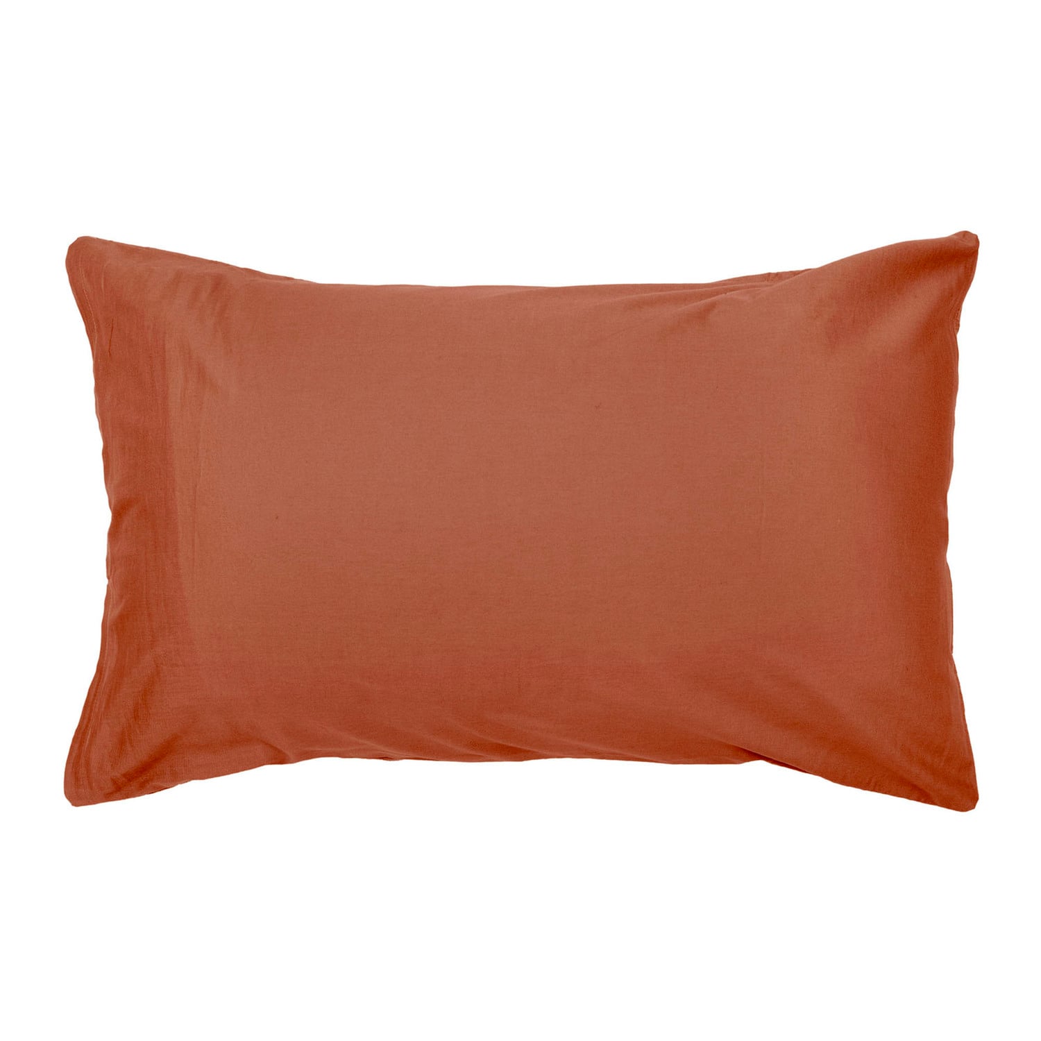 Rust Gaia Jacquard Quilt Cover Set Rust