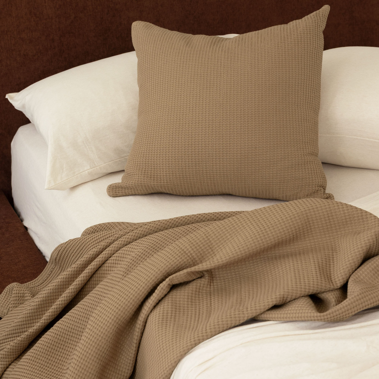 Enfys Square Washed Cotton Cushion