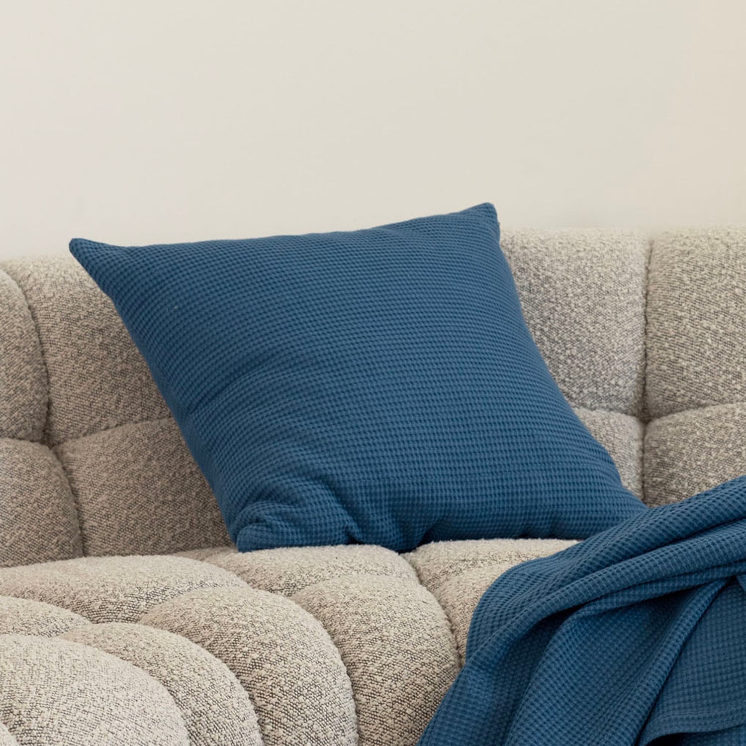 Enfys Square Washed Cotton Cushion