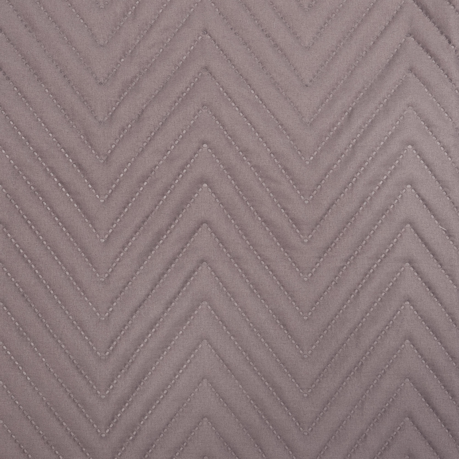 Silver Herringbone Embossed Coverlet Set