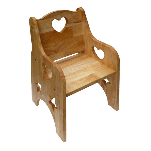 Wooden Toddler's Chair Temple & ster