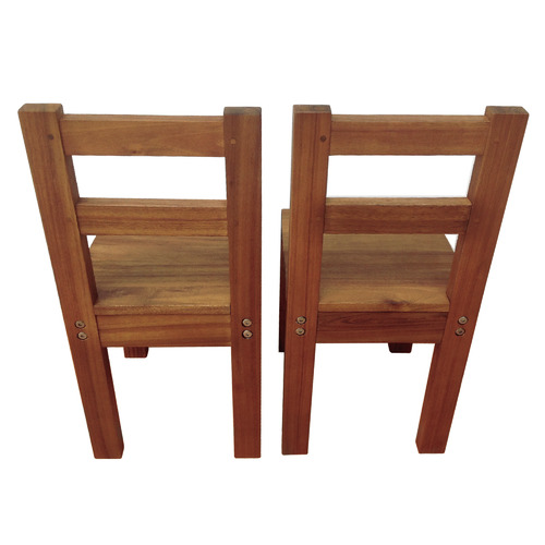 Hardwood Rectangular Table and Standard Chairs