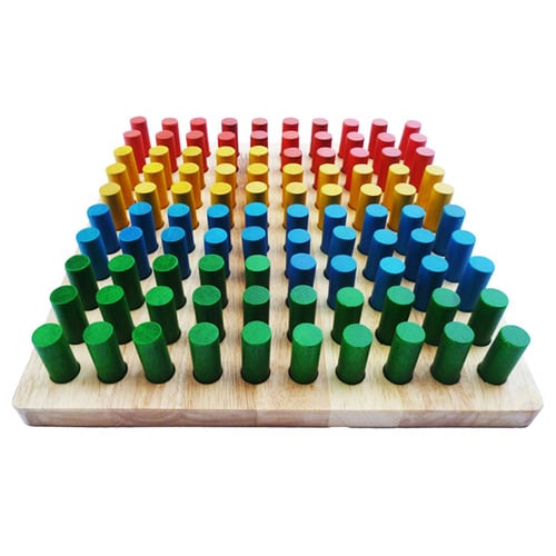 Q Toys Wooden  Peg Board