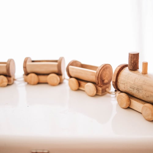 Q Toys Bamboo Train
