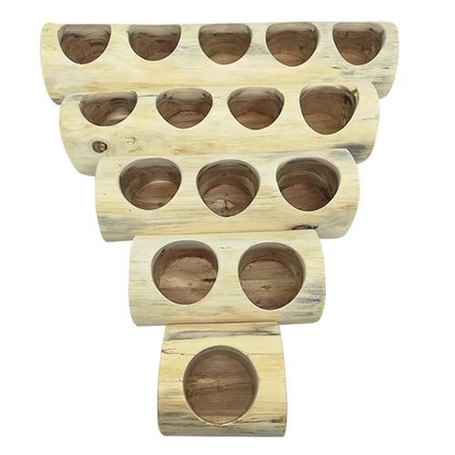 Qtoys 5 Piece Log Counting & Sorting Tray Set
