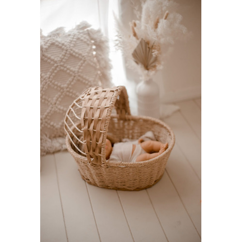 Kids' Motessori Inspired Rubber Wood Wardobe