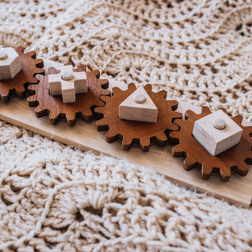 Q Toys Gear Puzzle Play Set