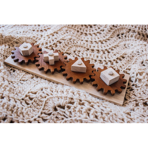 Q Toys Gear Puzzle Play Set