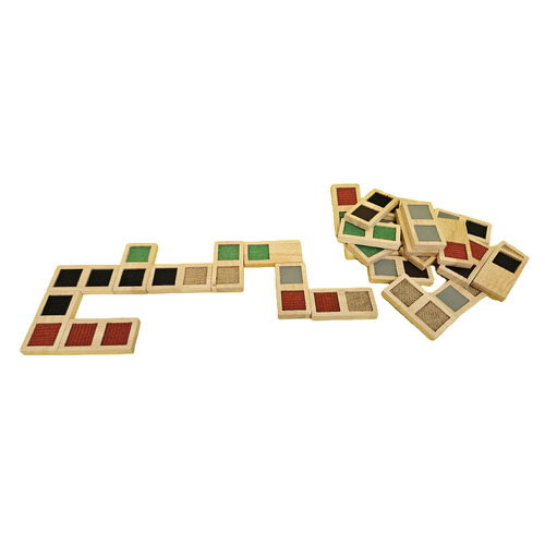 Kids' 28 Piece Sensory Domino Set