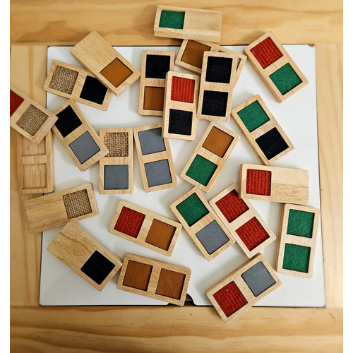 Kids' 28 Piece Sensory Domino Set