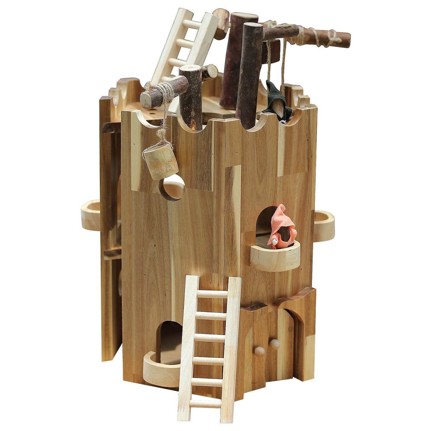 23 Piece Hollow Tree Castle Play Set