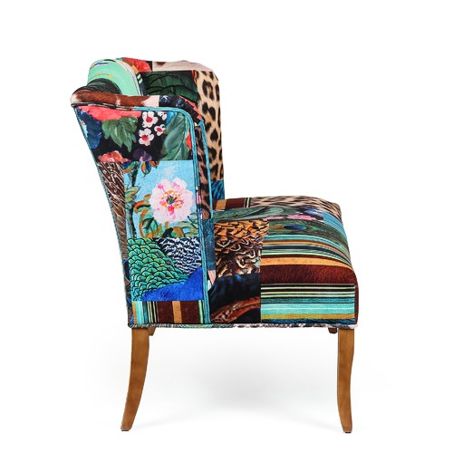 European Designed Bird Print Seat Sofa