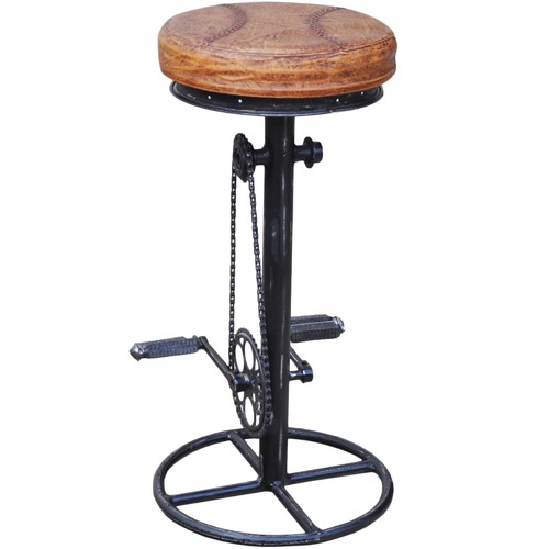 Industrial Fixed Bicycle Bar Stool