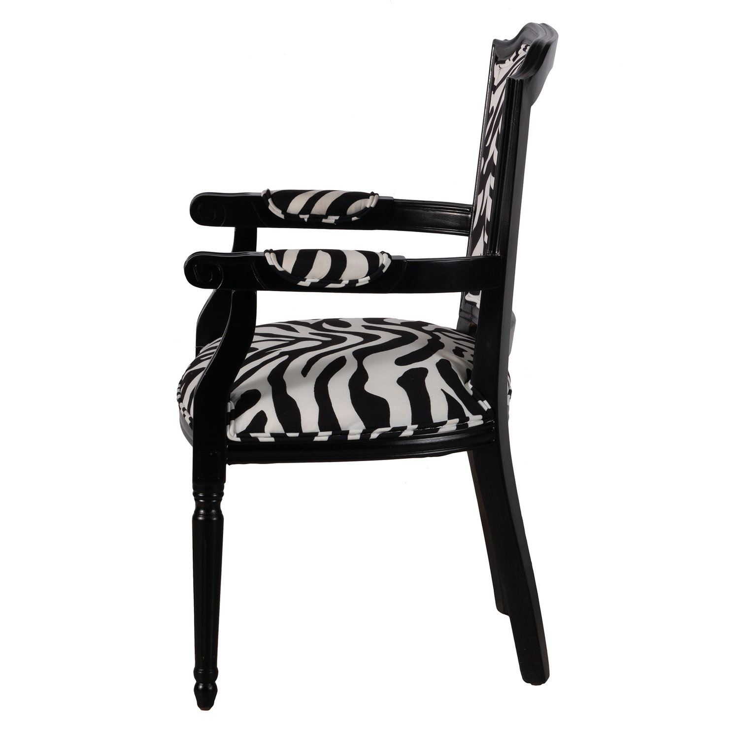 Regal Zebra Print Armchair Temple & ster