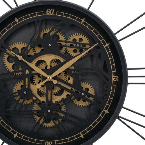 80cm Fortuna Metal Wall Clock