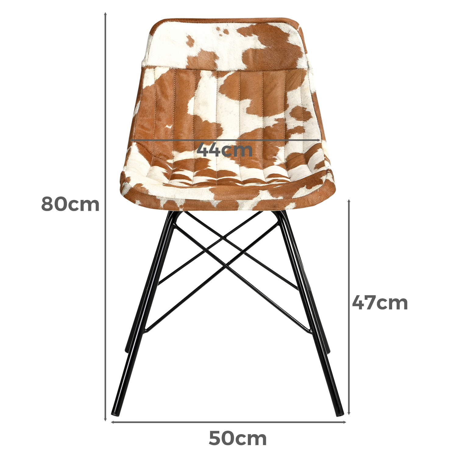 Eames Style Replica Cow Hide Chair