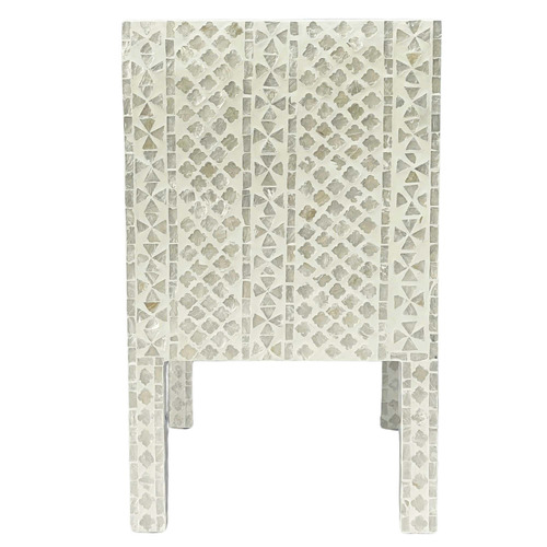 Baird Mother of Pearl Bedside Table