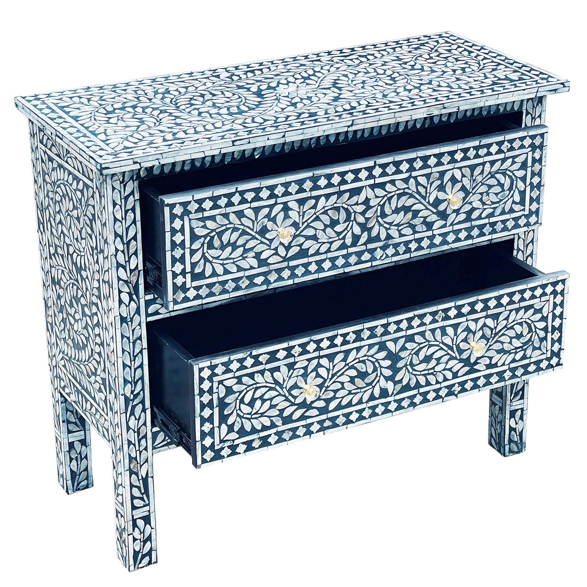 Cosima Mother of Pearl 2 Drawer Chest