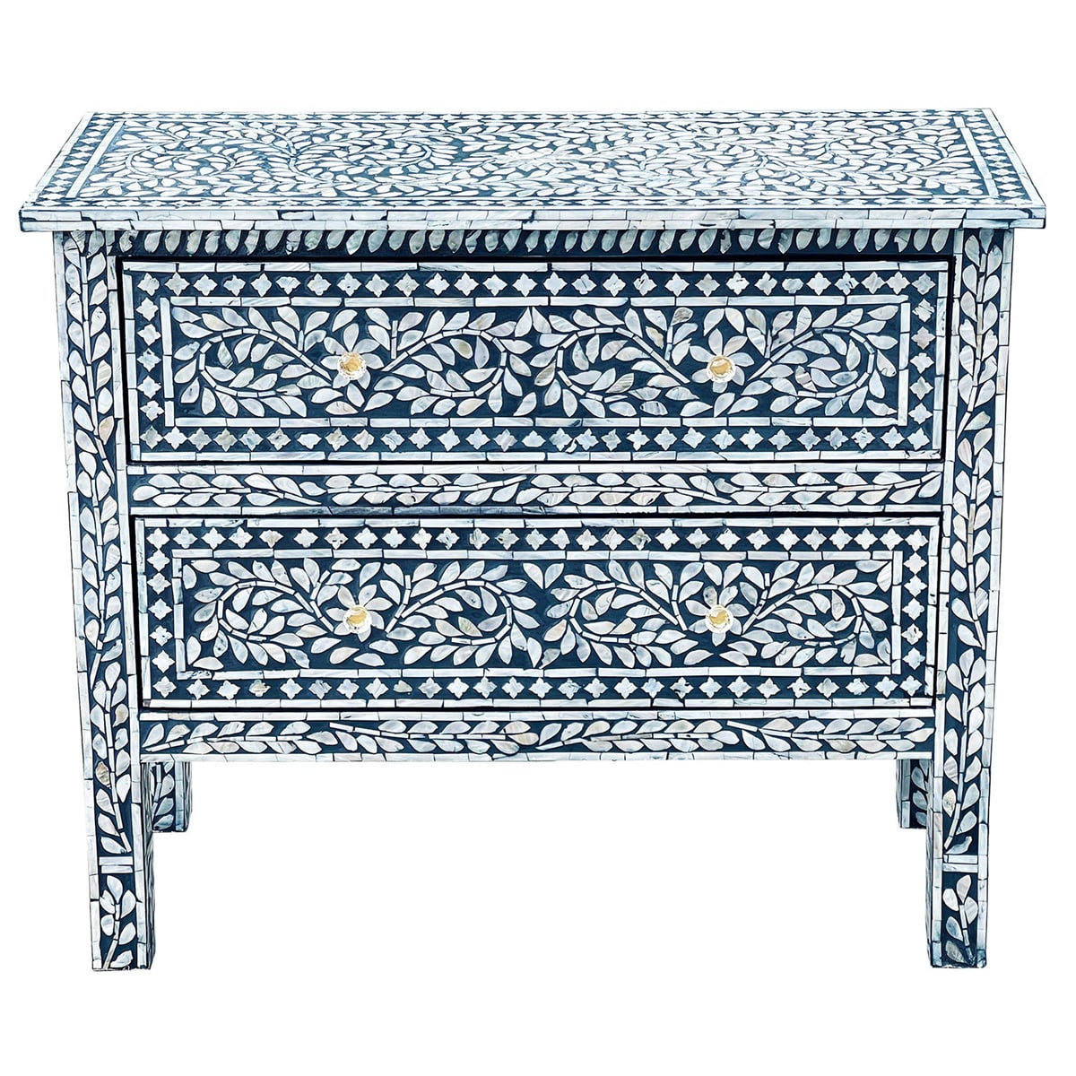 Cosima Mother of Pearl 2 Drawer Chest