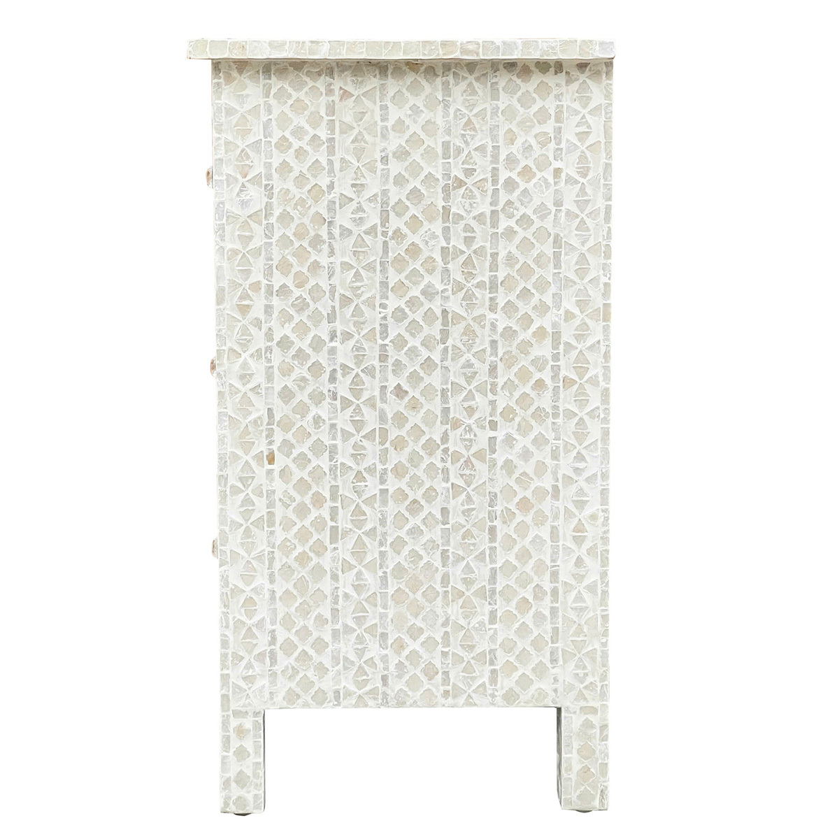 Daena Mother of Pearl 3 Drawer Chest
