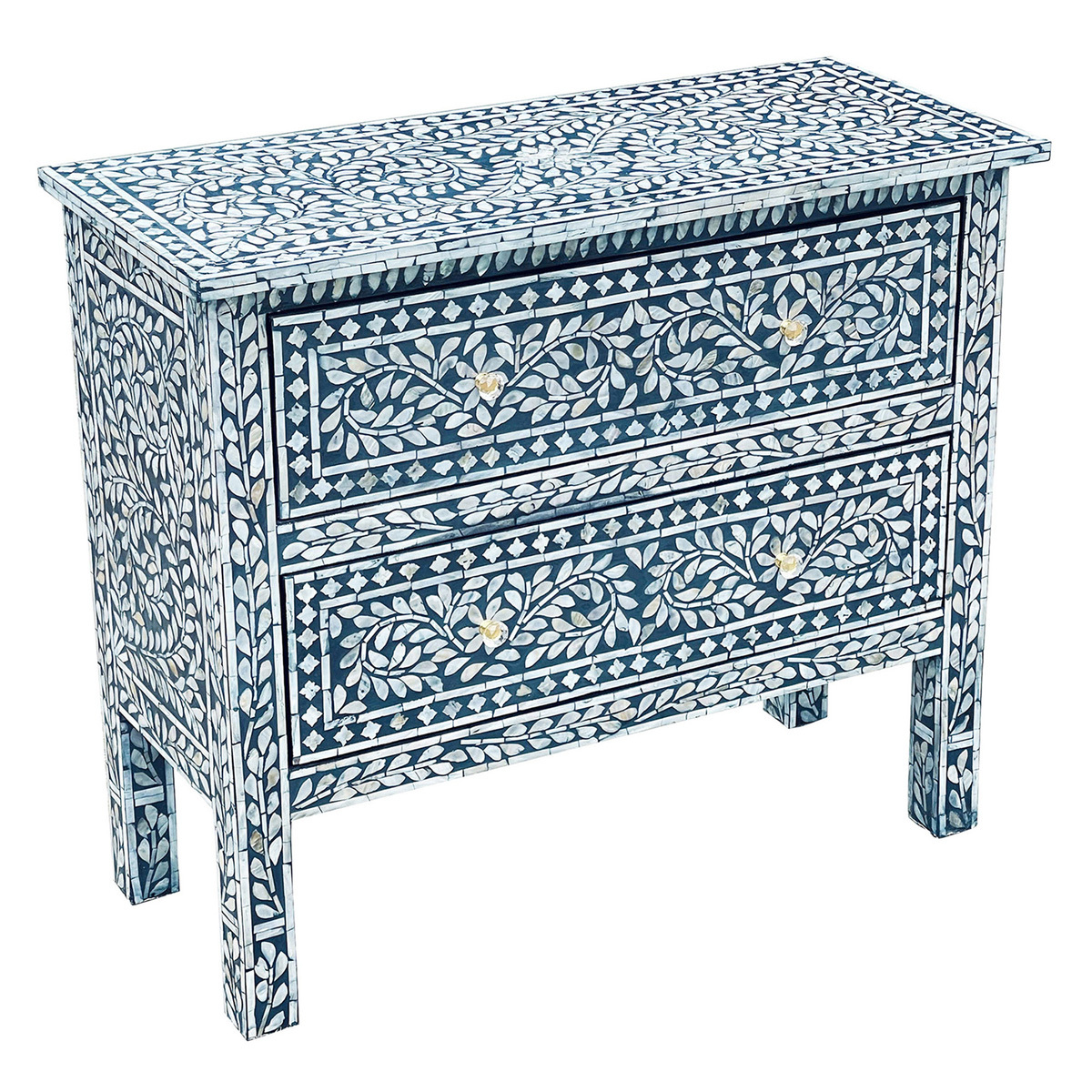 Cosima Mother of Pearl 2 Drawer Chest