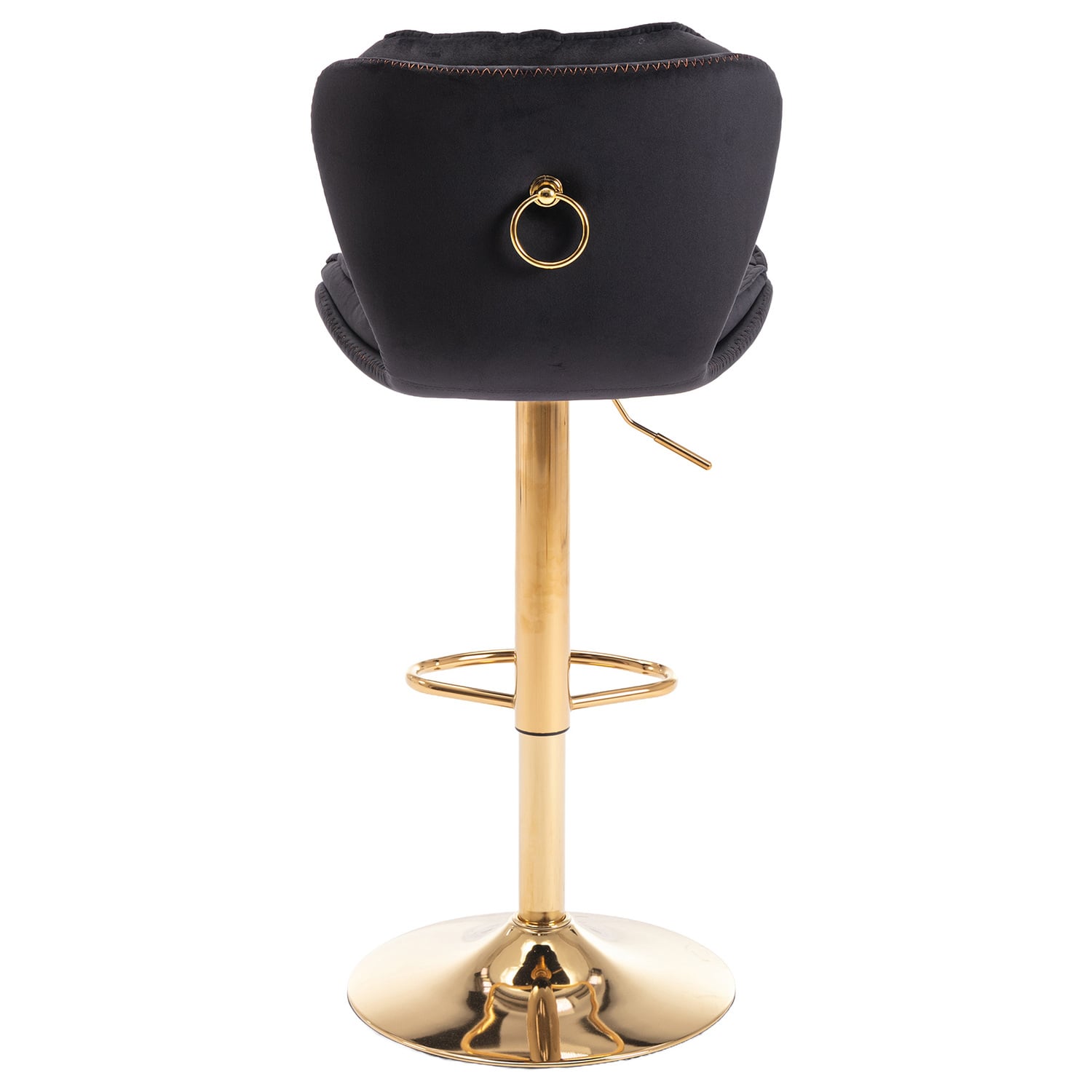 Dianne Velvet Adjustable Bar Stool