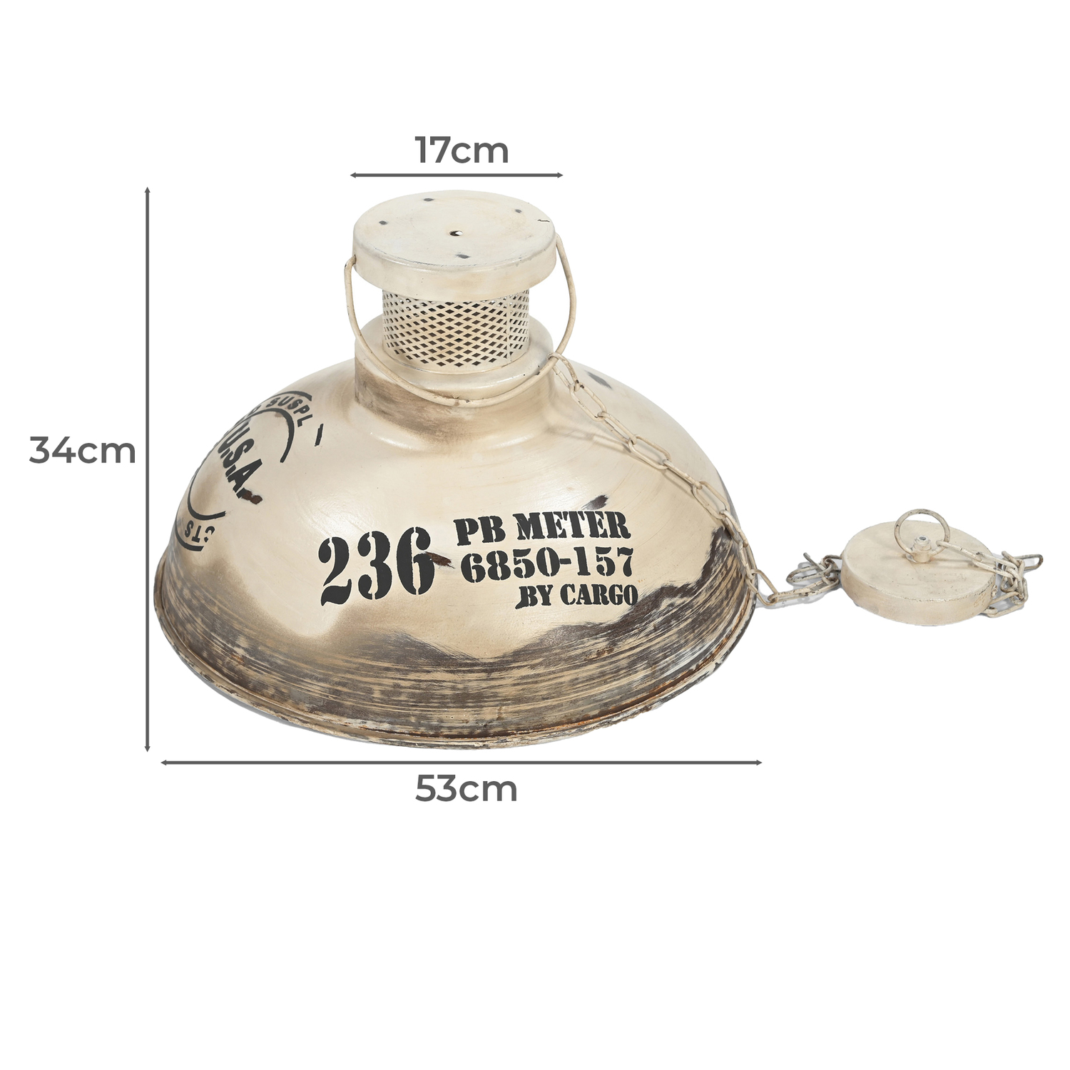 Industrial 236 Iron Pendant Light