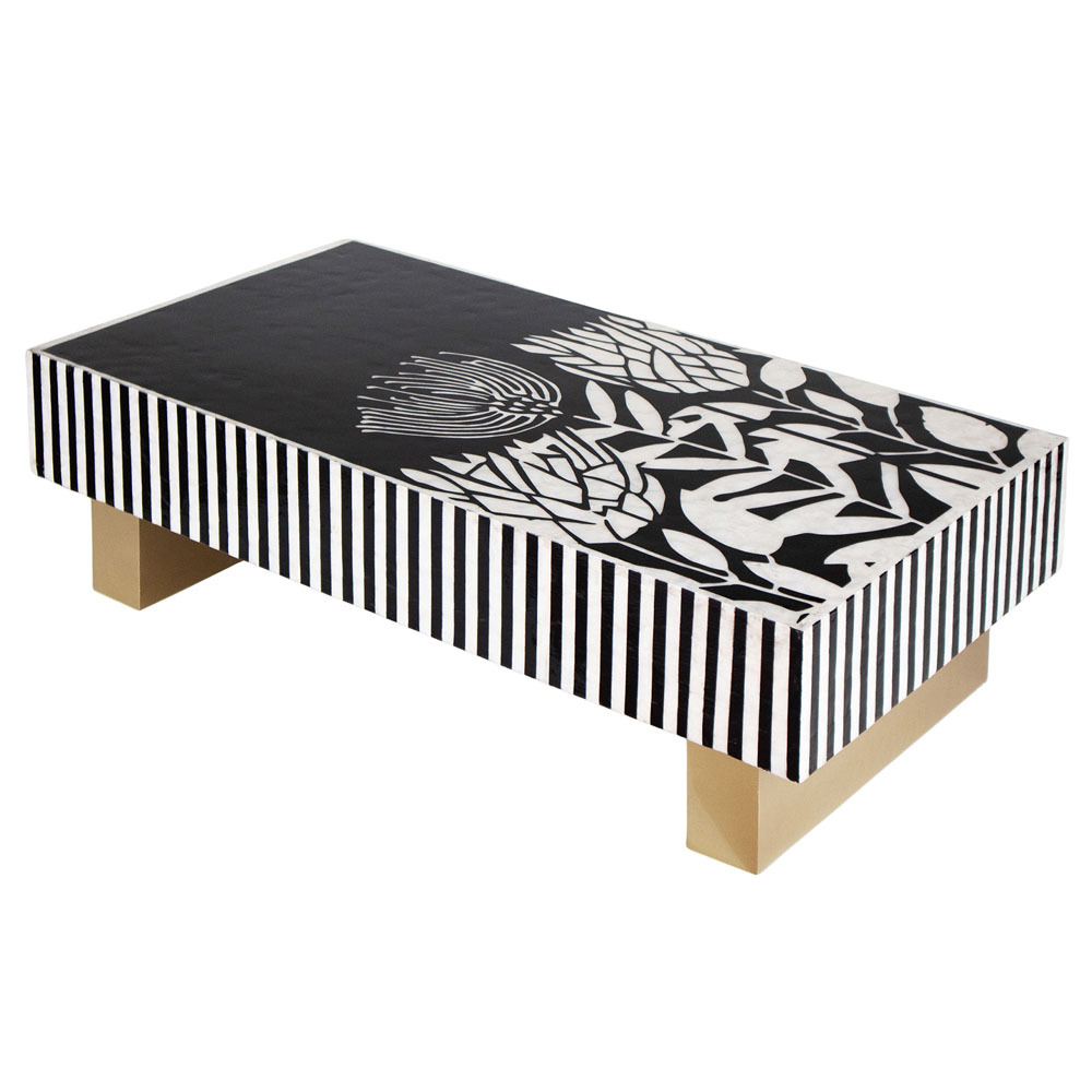 Rosa Mother of Pearl Coffee Table