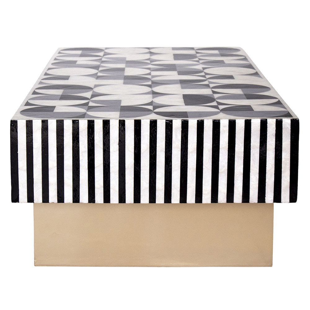 Oswego Mother of Pearl Coffee Table
