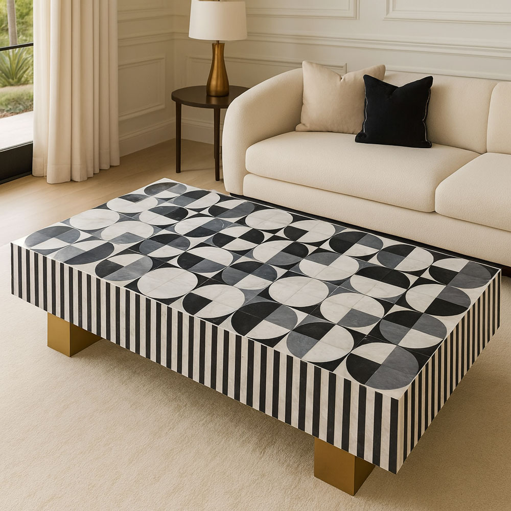 Oswego Mother of Pearl Coffee Table
