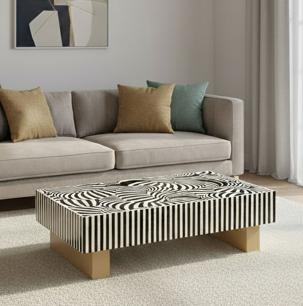 Berlin Mother of Pearl Coffee Table