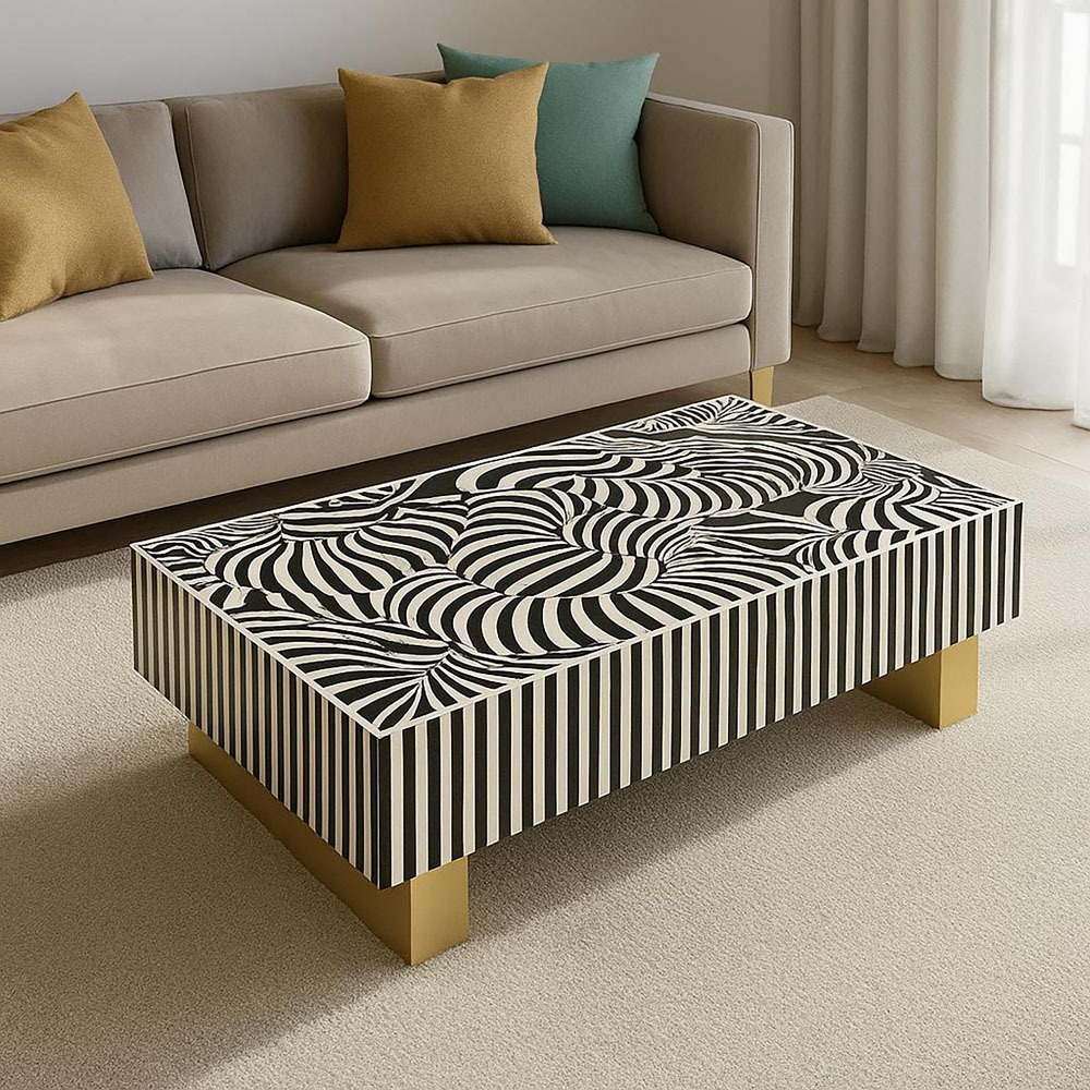 Berlin Mother of Pearl Coffee Table