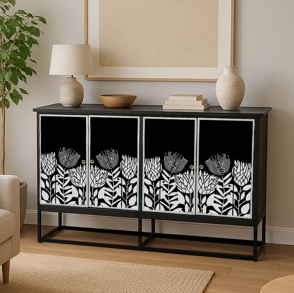 Rosa Mother of Pearl Sideboard