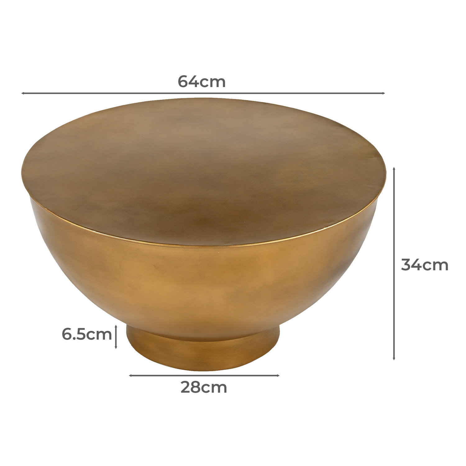 Serena Iron Coffee Table