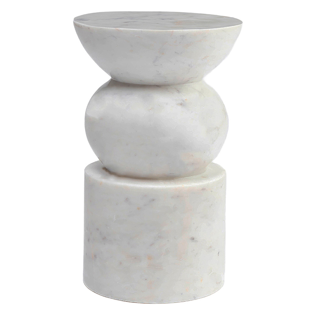Shella Marble Side Table