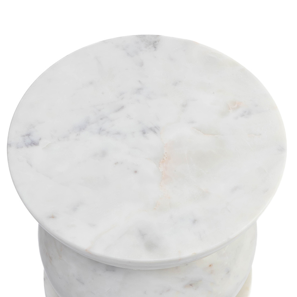 Shella Marble Side Table