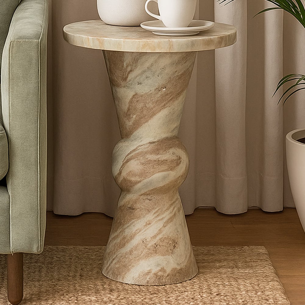 Jetro Marble Side Table