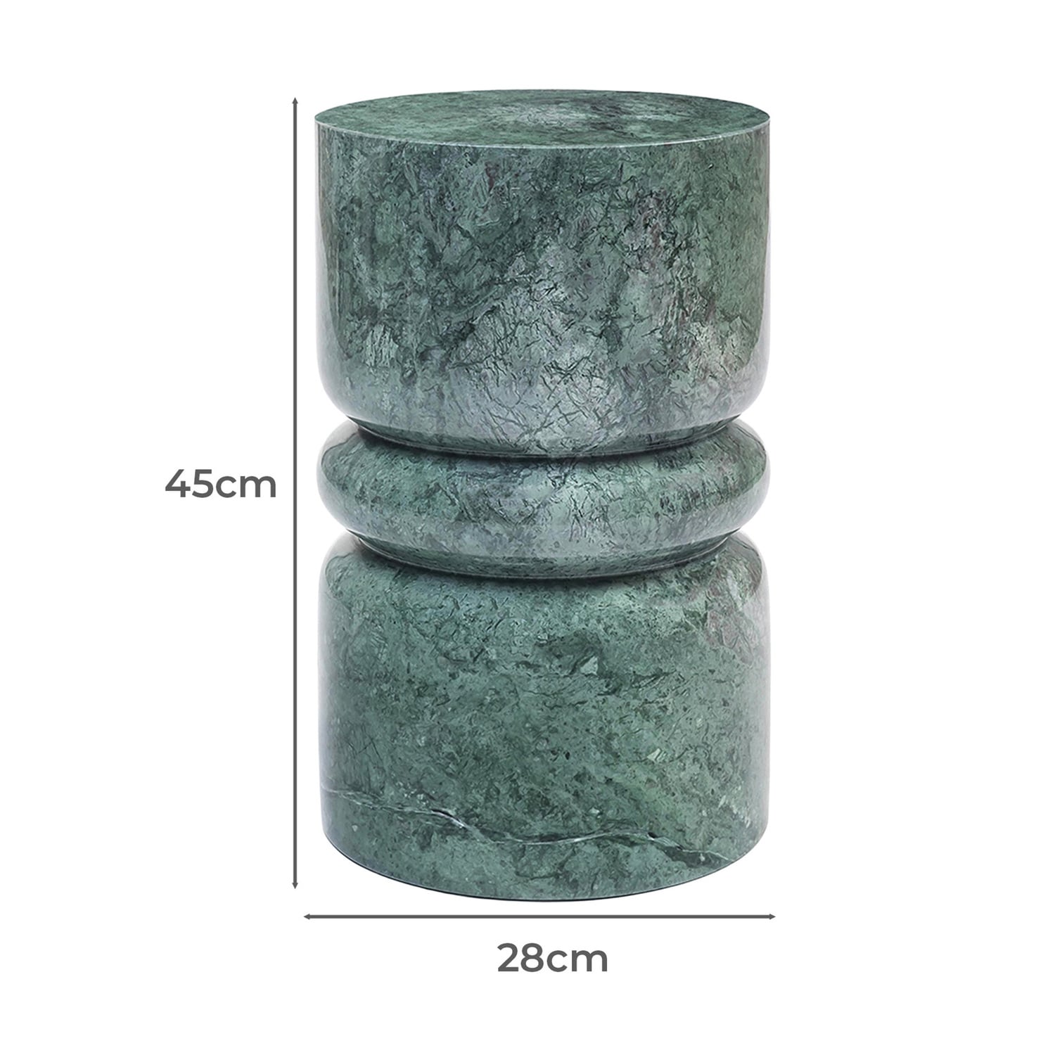 Towlean Indian Marble Side Table