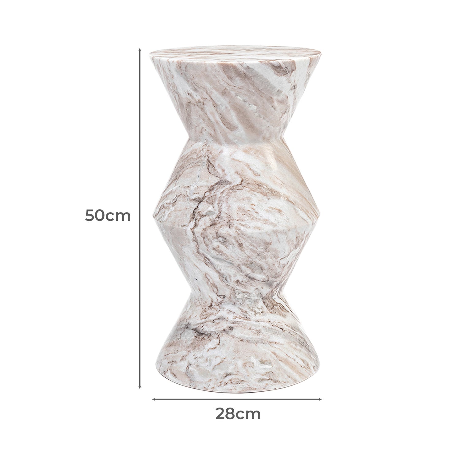Kyway Indian Marble Side Table